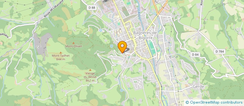 localisation de l'entreprise RDN1  BAGNERES-DE-BIGORRE