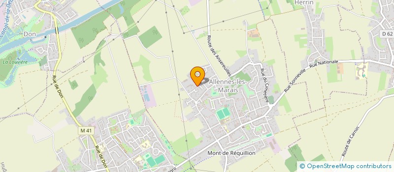 localisation de l'entreprise RDNF  ALLENNES-LES-MARAIS