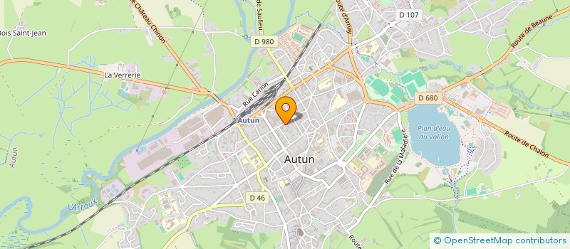 localisation de l'entreprise RDNP à AUTUN