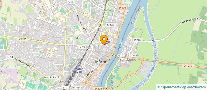 localisation de l'entreprise RDP à MACON