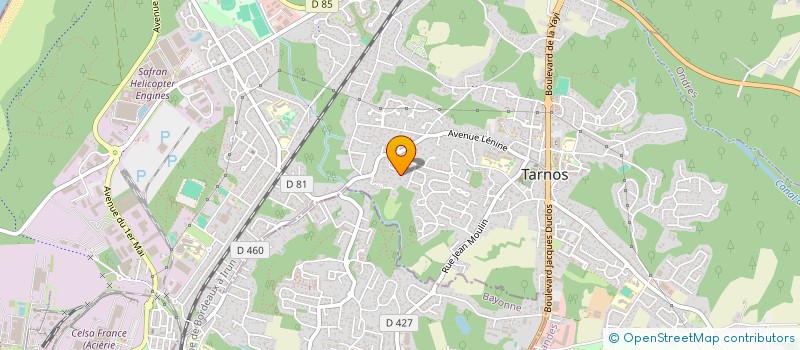 localisation de l'entreprise RDP PATRIMOINE  TARNOS