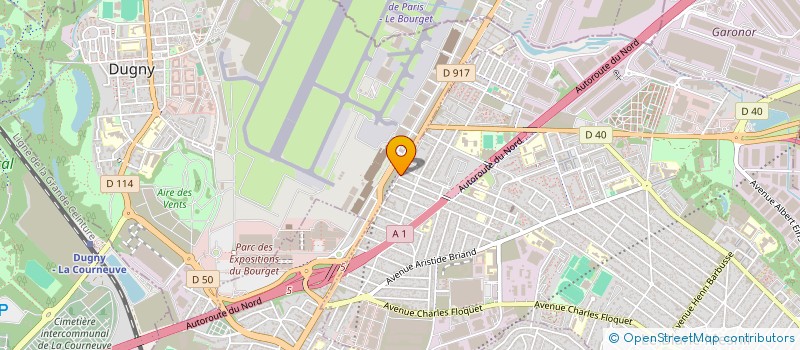 localisation de l'entreprise RDPM à LE BLANC-MESNIL