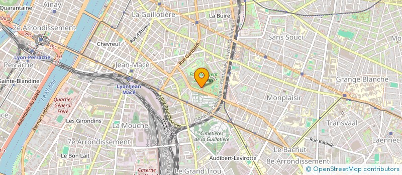 localisation de l'entreprise RDPP  LYON