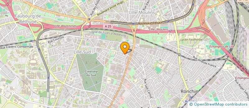 localisation de l'entreprise RDR CONSULTING à LILLE