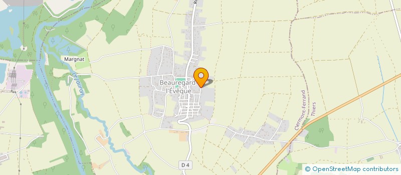 localisation de l'entreprise RDR SERVICES  BEAUREGARD-L EVEQUE