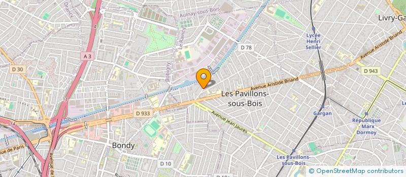localisation de l'entreprise RDRIVER PRESTIGE à LES PAVILLONS-SOUS-BOIS