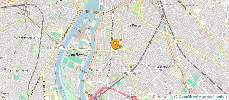 localisation de l'entreprise RDROP  TOULOUSE