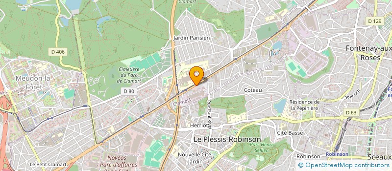 localisation de l'entreprise RDS 1991 à CLAMART