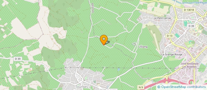 localisation de l'entreprise RDS  PEZENAS