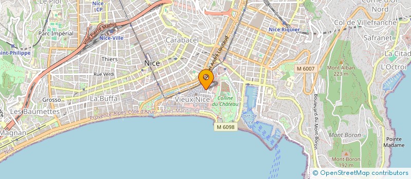 localisation de l'entreprise RDS à NICE