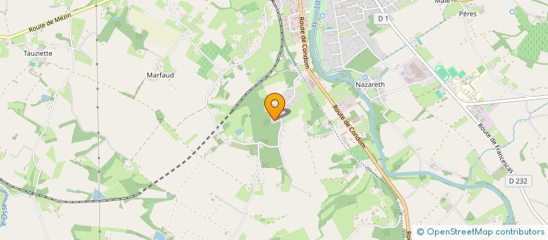 localisation de l'entreprise RDS  NERAC