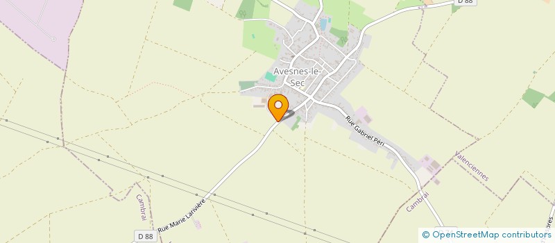 localisation de l'entreprise RDS à AVESNES-LE-SEC
