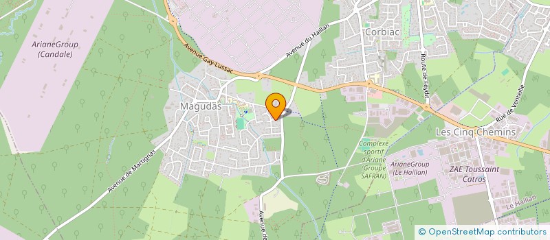 localisation de l'entreprise RDS BORDEAUX IMMOBILIERE  SAINT-MEDARD-EN-JALLES