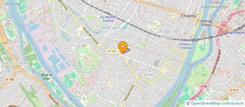 localisation de l'entreprise RDS COUV  CROISSY-SUR-SEINE