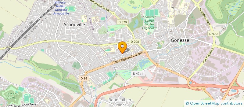 localisation de l'entreprise RDS DRIVE à GONESSE