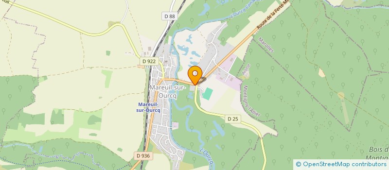 localisation de l'entreprise RDS IMMO  MAREUIL-SUR-OURCQ