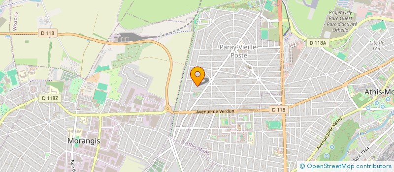 localisation de l'entreprise RDS MERE ET FILLE à PARAY-VIEILLE-POSTE