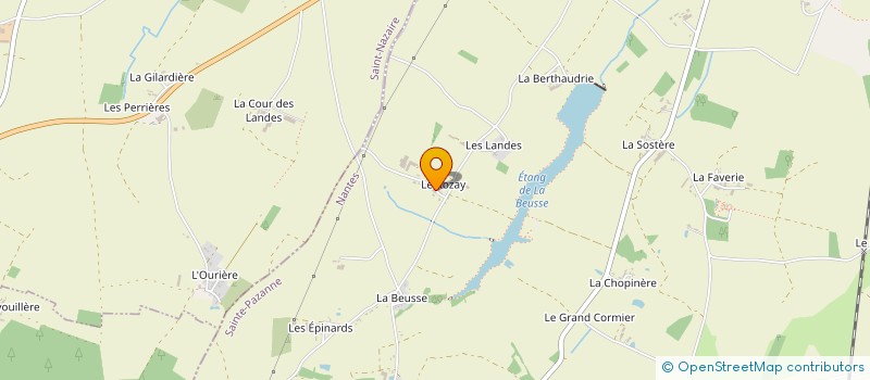 localisation de l'entreprise RDS PEINTURES à SAINTE-PAZANNE