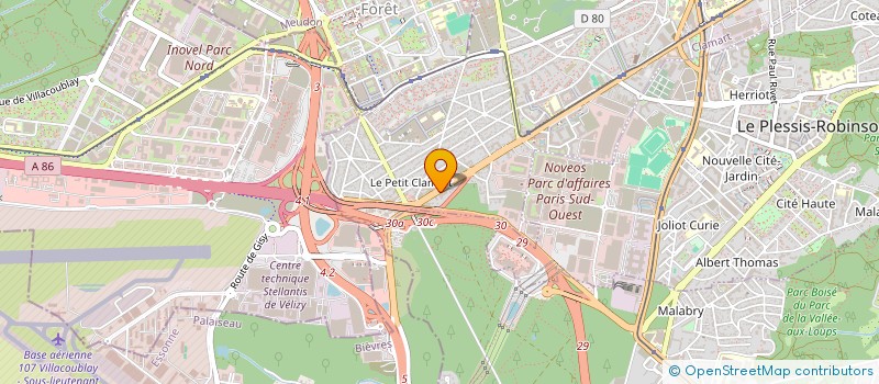 localisation de l'entreprise RDS RELAIS DE CLAMART à CLAMART