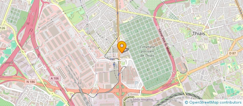 localisation de l'entreprise RDS RELAIS DE THIAIS à THIAIS