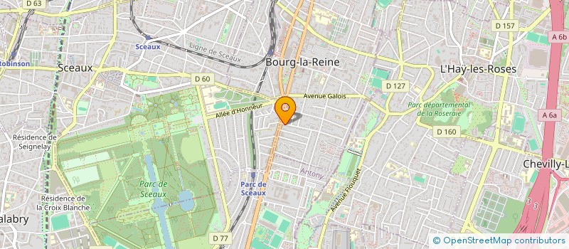 localisation de l'entreprise RDS RESEARCH à BOURG-LA-REINE