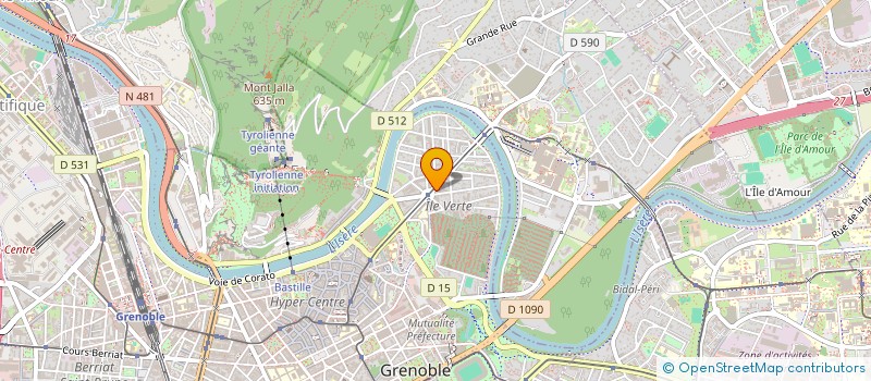 localisation de l'entreprise RDT  CORENC