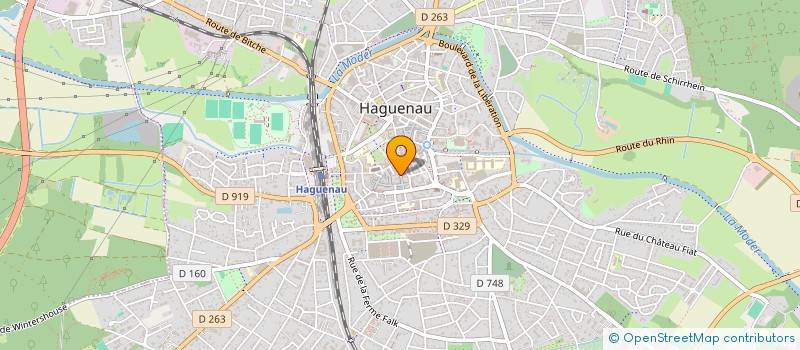 localisation de l'entreprise RDT à HAGUENAU
