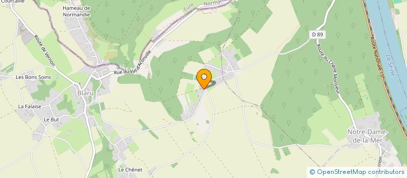 localisation de l'entreprise RDTI  BLARU