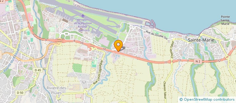 localisation de l'entreprise RDTRONIC SARL  SAINTE-MARIE