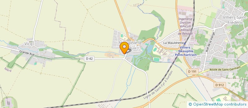 localisation de l'entreprise RDU EXPERTISE  NEAUPHLE-LE-VIEUX