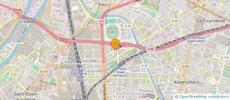 localisation de l'entreprise RDV à SAINT-DENIS