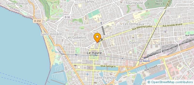 localisation de l'entreprise RDV à LE HAVRE
