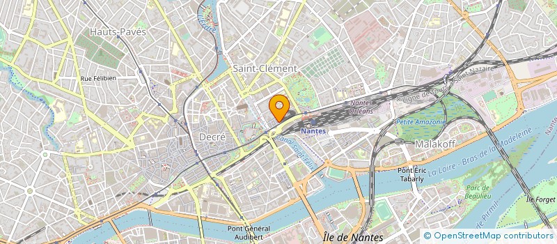 localisation de l'entreprise RDV à NANTES