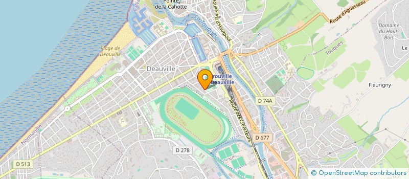 localisation de l'entreprise RDV CHANTIERS  DEAUVILLE