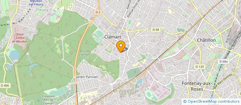 localisation de l'entreprise RDV CIE à CLAMART