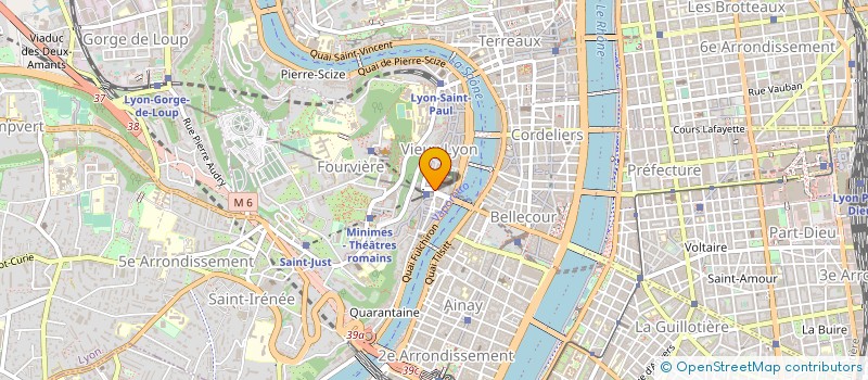 localisation de l'entreprise RDV CREATION  VAUGNERAY