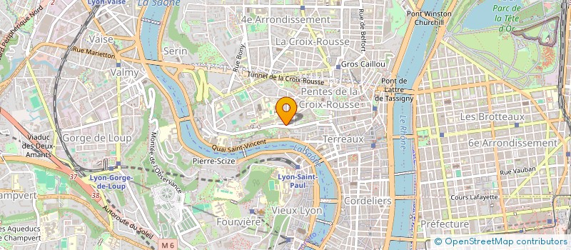 localisation de l'entreprise RDV-EMPLOI à LYON