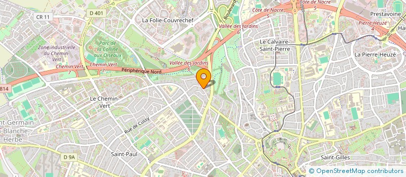 localisation de l'entreprise RDV PARIS à CAEN