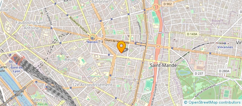 localisation de l'entreprise RDV RENOVATION à MONTREUIL