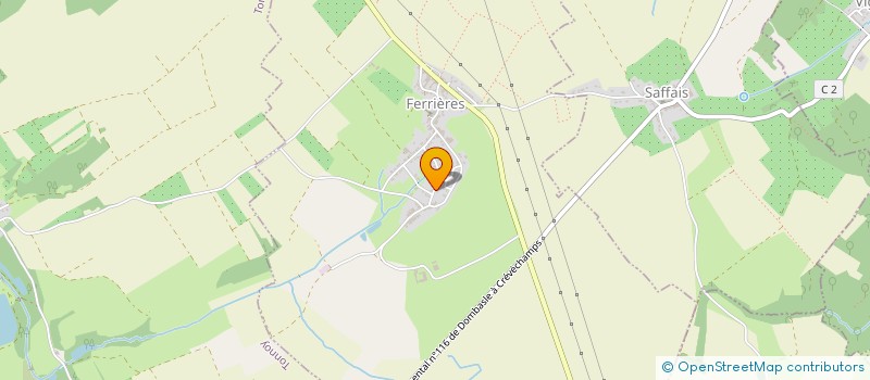 localisation de l'entreprise RDV RENOVATION DU VERMOIS  FERRIERES