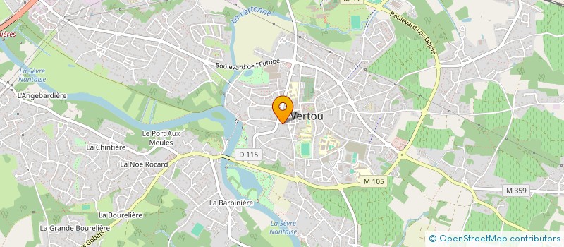 localisation de l'entreprise RDVB à VERTOU