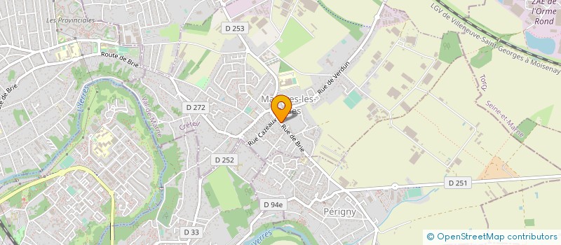 localisation de l'entreprise RDVI à MANDRES-LES-ROSES