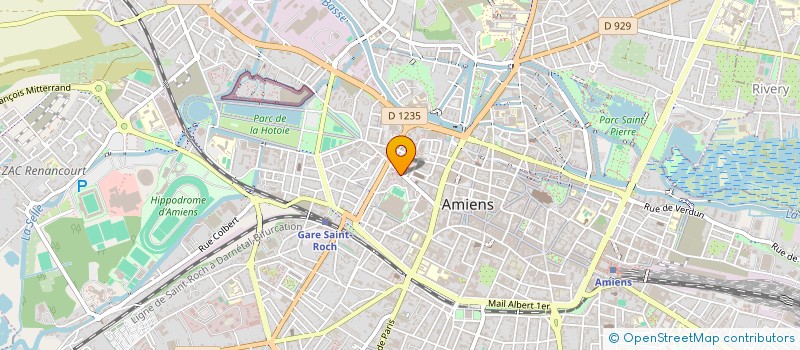 localisation de l'entreprise RDVS à AMIENS