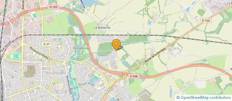 localisation de l'entreprise RDVT 85.20  LA ROCHE-SUR-YON