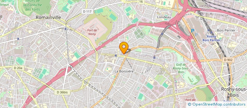 localisation de l'entreprise RDYNAMIK à NOISY-LE-SEC