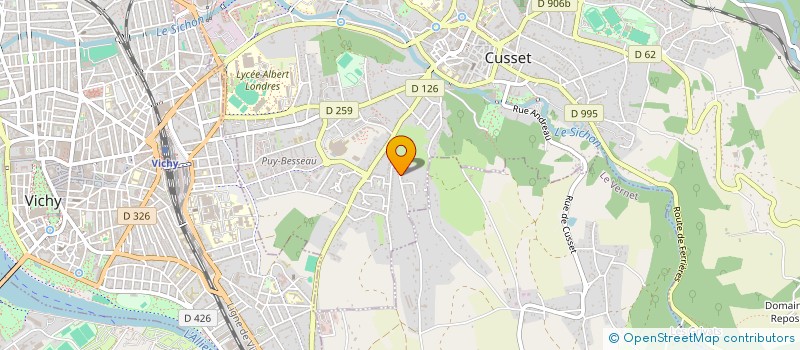 localisation de l'entreprise RDYS à CUSSET
