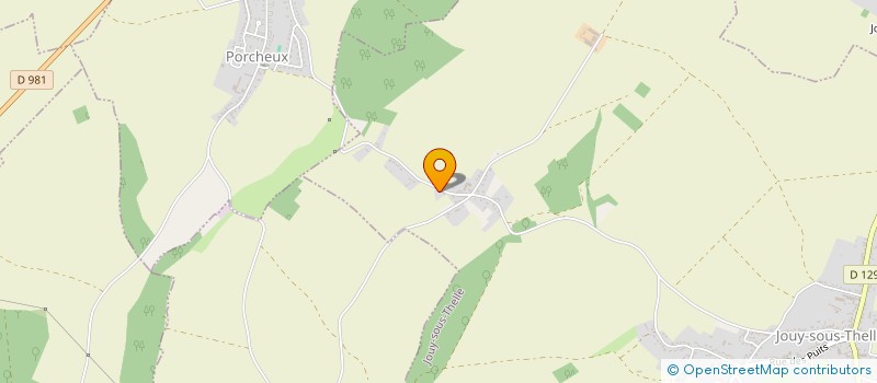 localisation de l'entreprise RDZ  JOUY SOUS THELLE