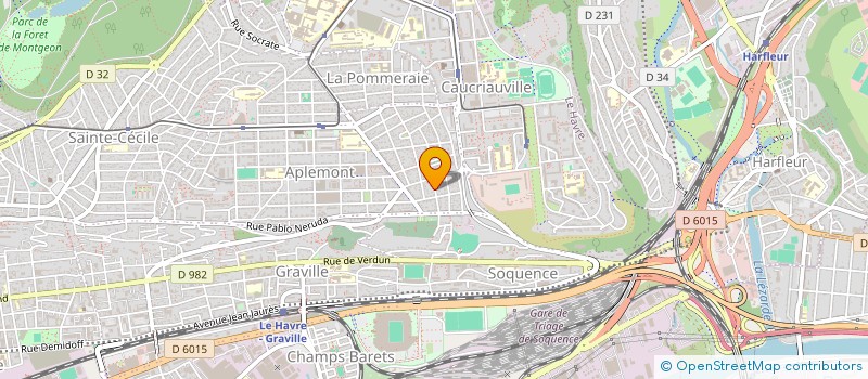 localisation de l'entreprise RDZ PASSION AUTO  LE HAVRE