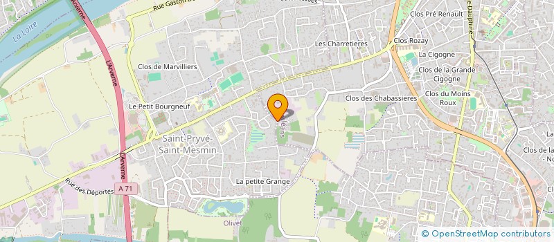 localisation de l'entreprise RE. à ORLEANS