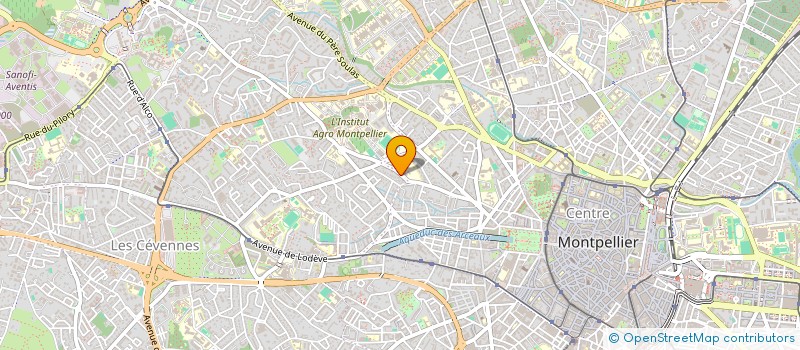 localisation de l'entreprise RE ACT à MONTPELLIER